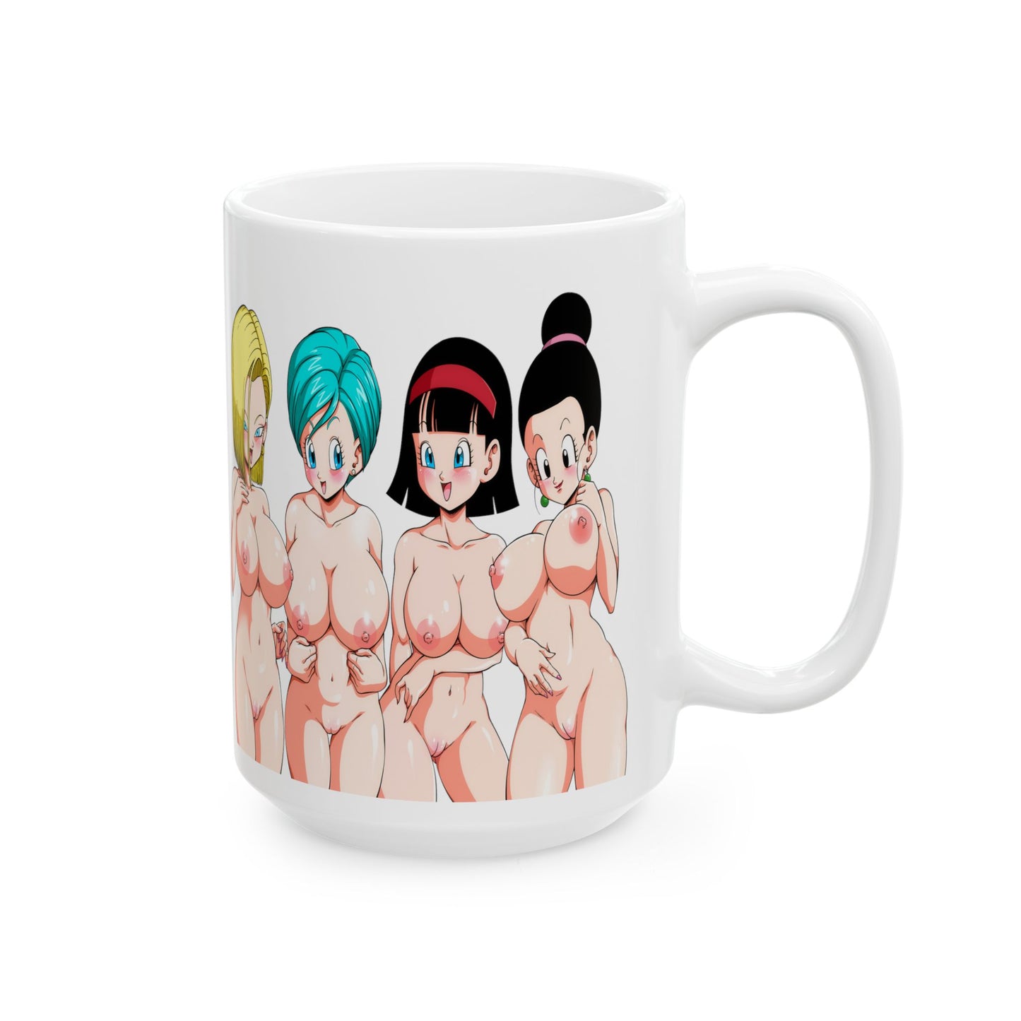 Uncensored Anime Mugs Adult Cartoon Mug Mature Content Hentai Mug Mugs For Men Him White or Blak 11oz or 15oz M31A