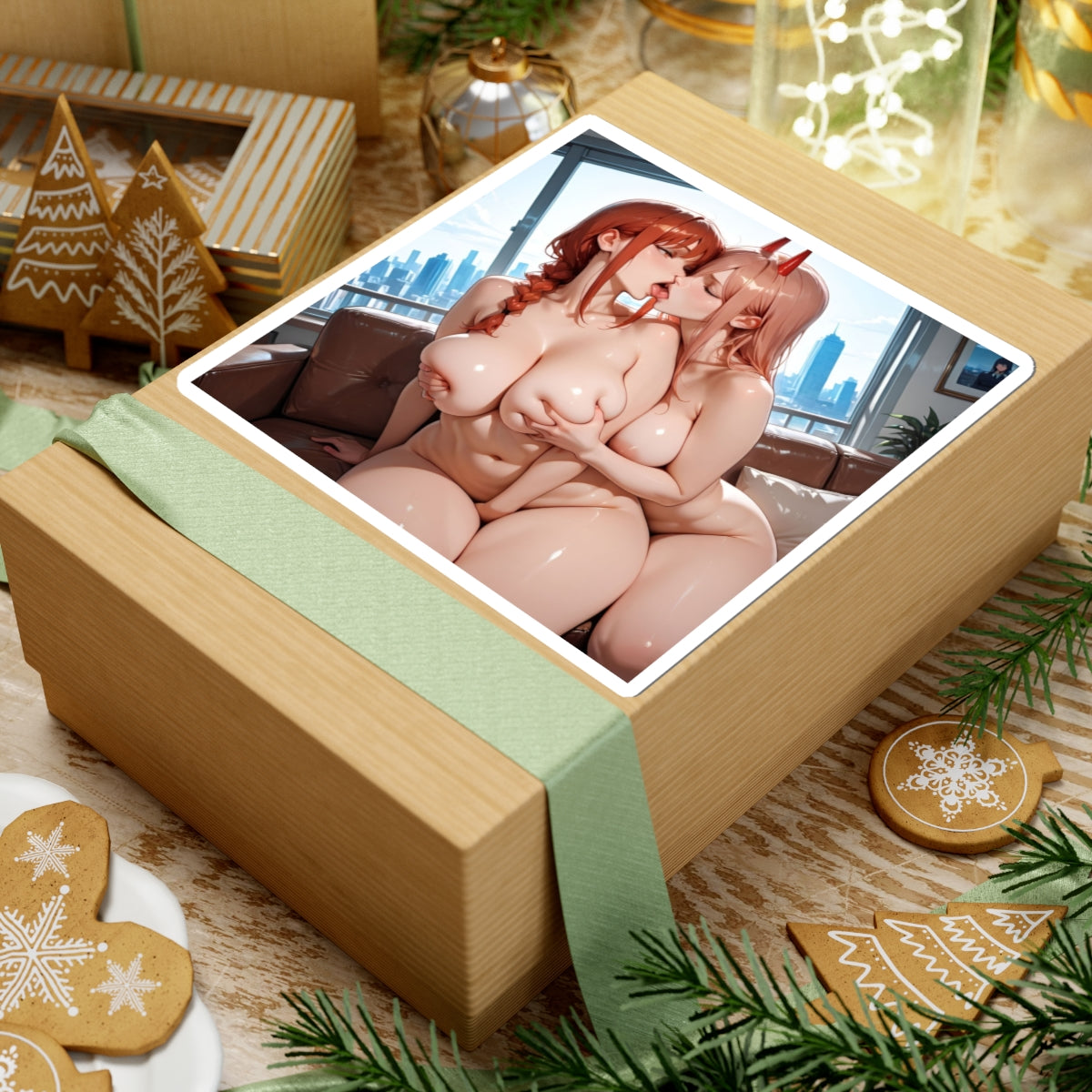 Makima Power Sticker Lewd Anime Hentai Stickers