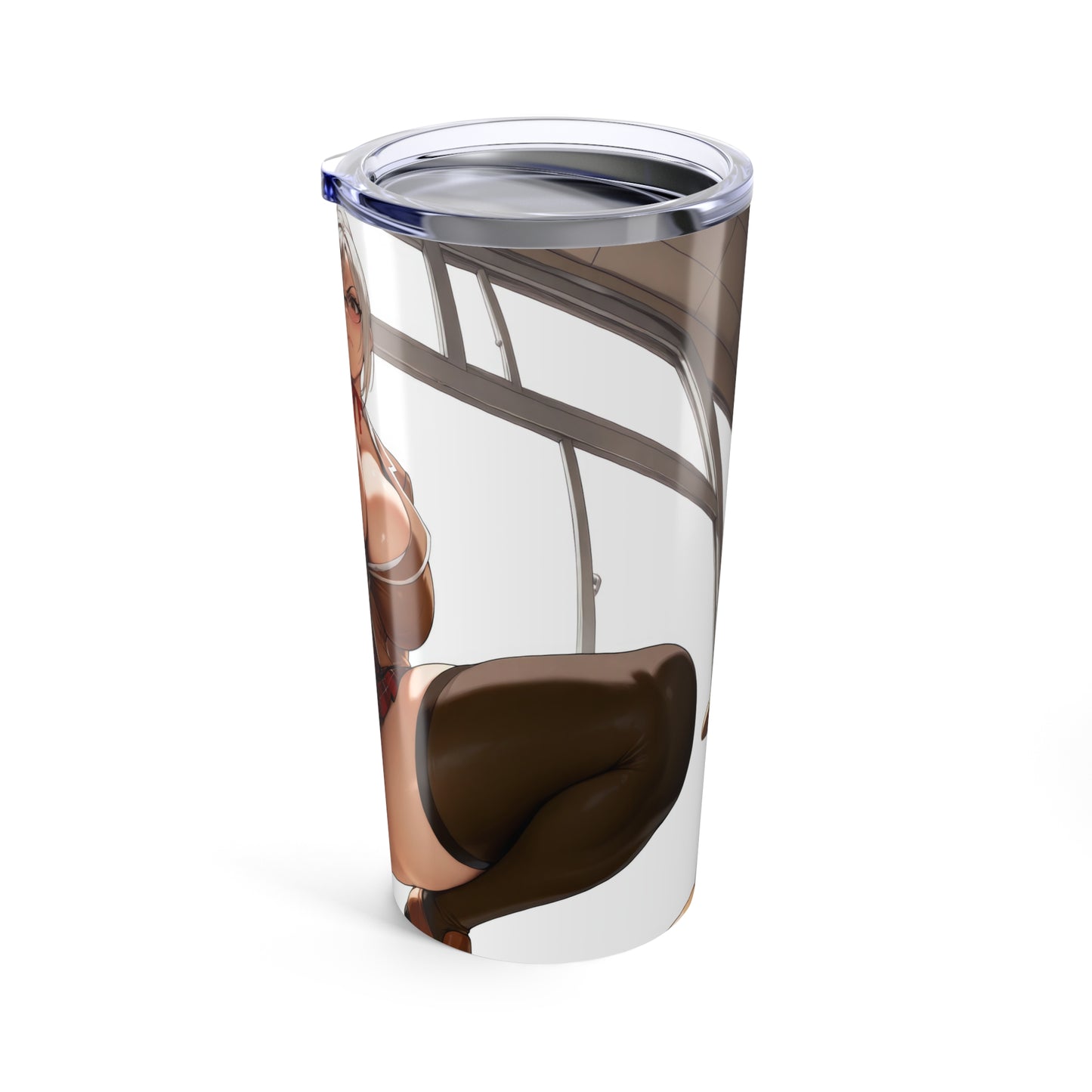 Anime Sexy Girl Tumbler 20oz – Hentaii Lewd Ecchi Travel Tumblers for Men and Women T56