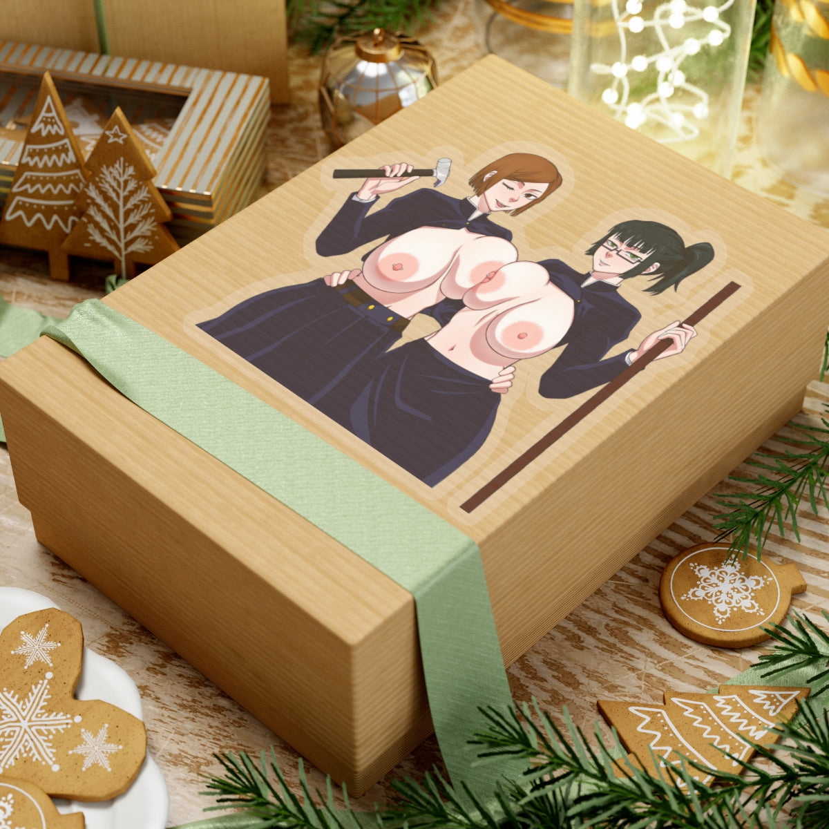 Nobara Maki Sticker Anime Girls Lewd Anime Ecchi Stickers Funny Parody Manga Stickers E642