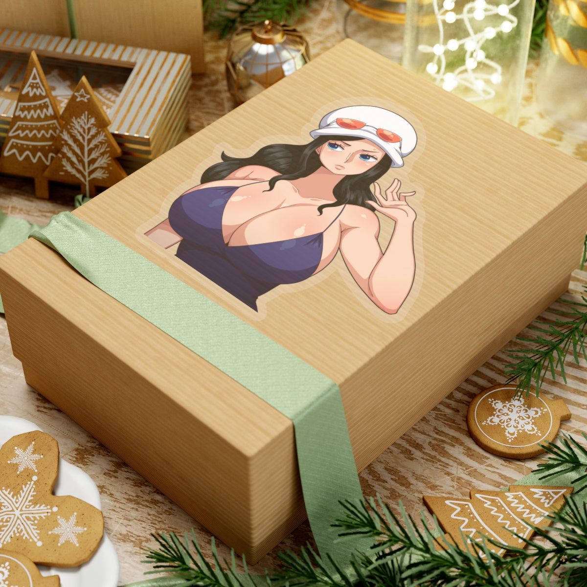 Robyn Sticker,Anime Sticker,Anime Girl Sticker,Ecchi Anime Stickers,Funny Anime Stickers,Sexy Girl,Manga Character,Waifu Stickers,E712