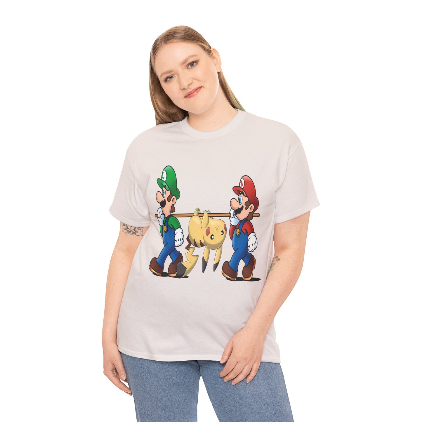 video game t-shirt retro vintage cartoon character shirt black unisex cotton tee from sizes M to 5XL