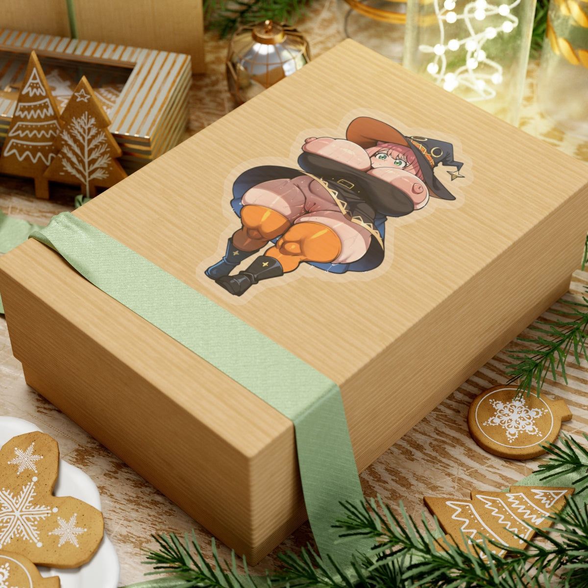 Anime Witch Sticker Naked Manga Girl Cartoon Women Hentai Stickers