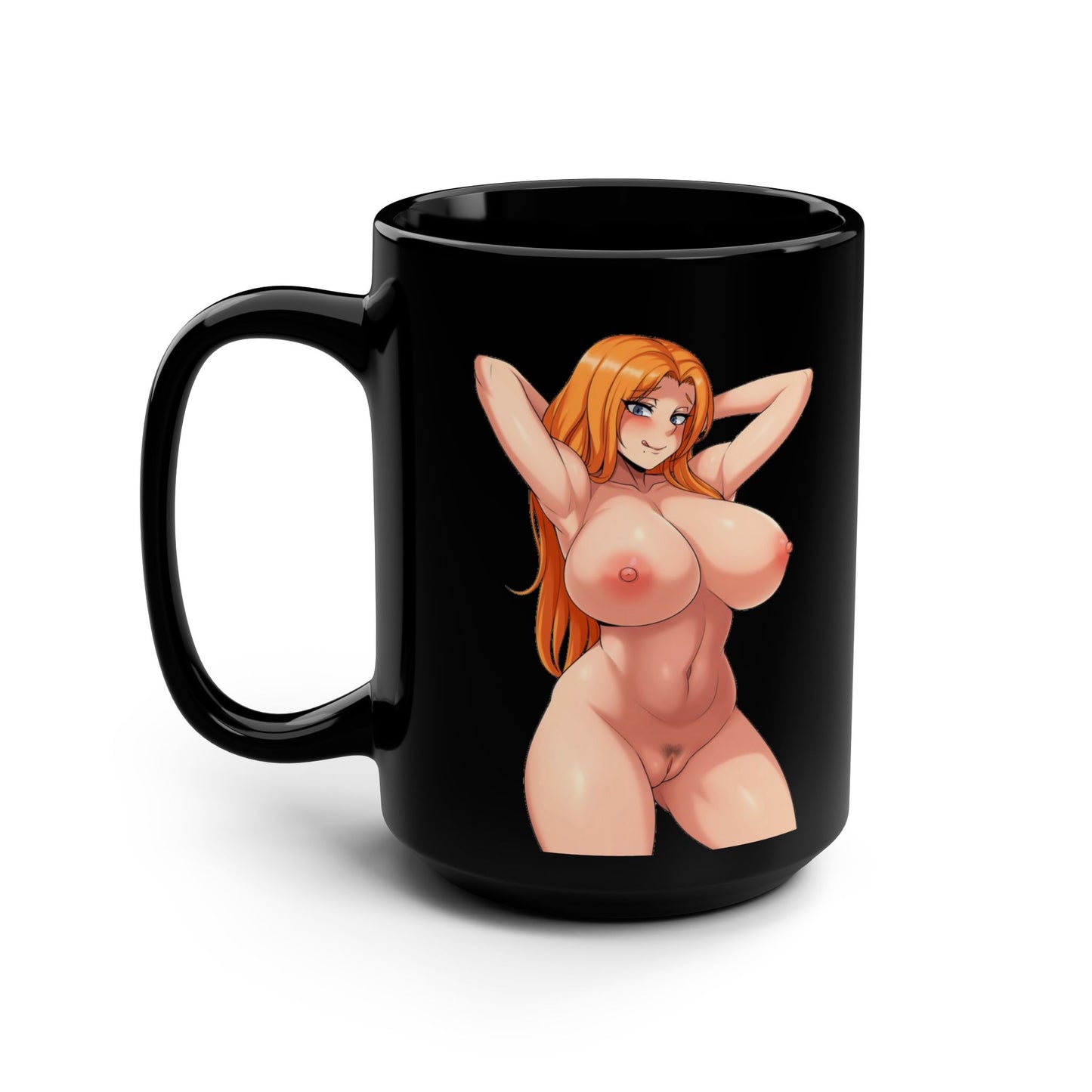 Cute Anime Girl Mug,Anime Mugs,Manga Mug,Uncensored Mugs,Mature Mugs,Coffee Mugs For Men Gift,White Black 11oz 15oz Cups,M22D