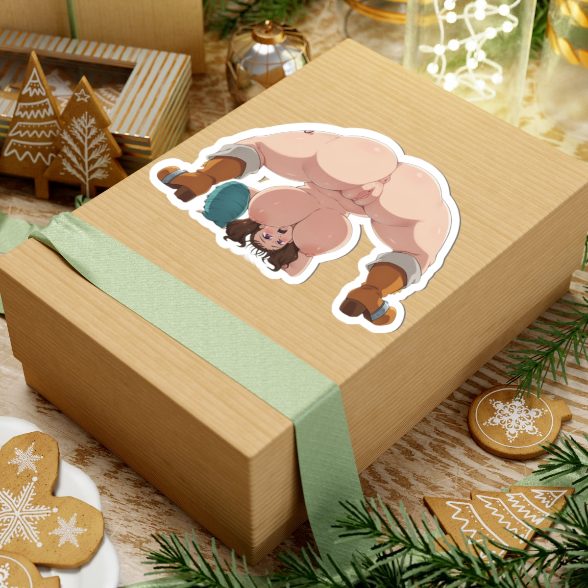 Anime Ecchi Sticker Big Ass Huge Tits Girl Stickers