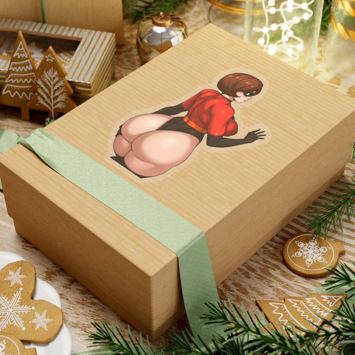 SuperHero Sticker Cartoon Character Funny Thicc Women Sexy Girl 4 Sizes Vinyl Stickers E332