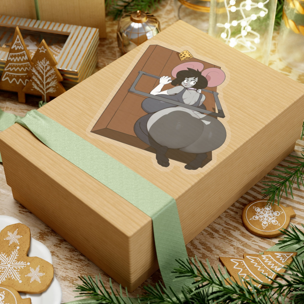 Cute Mouse Furry Sticker Funny Stickers Cartoon Stickers Sexy Anime Large Big Sticker E554