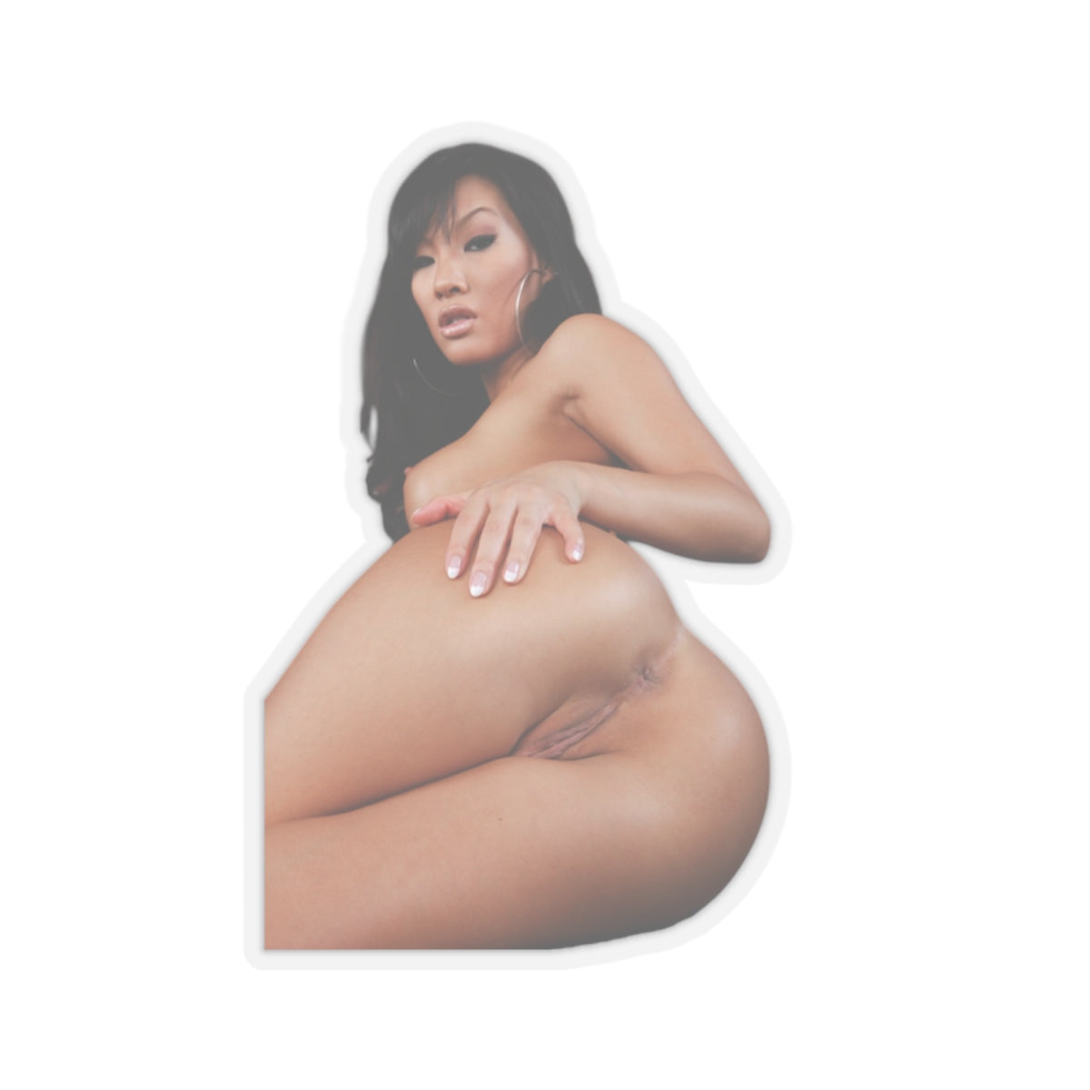 Asian Girl Sticker Sexy Women Stickers