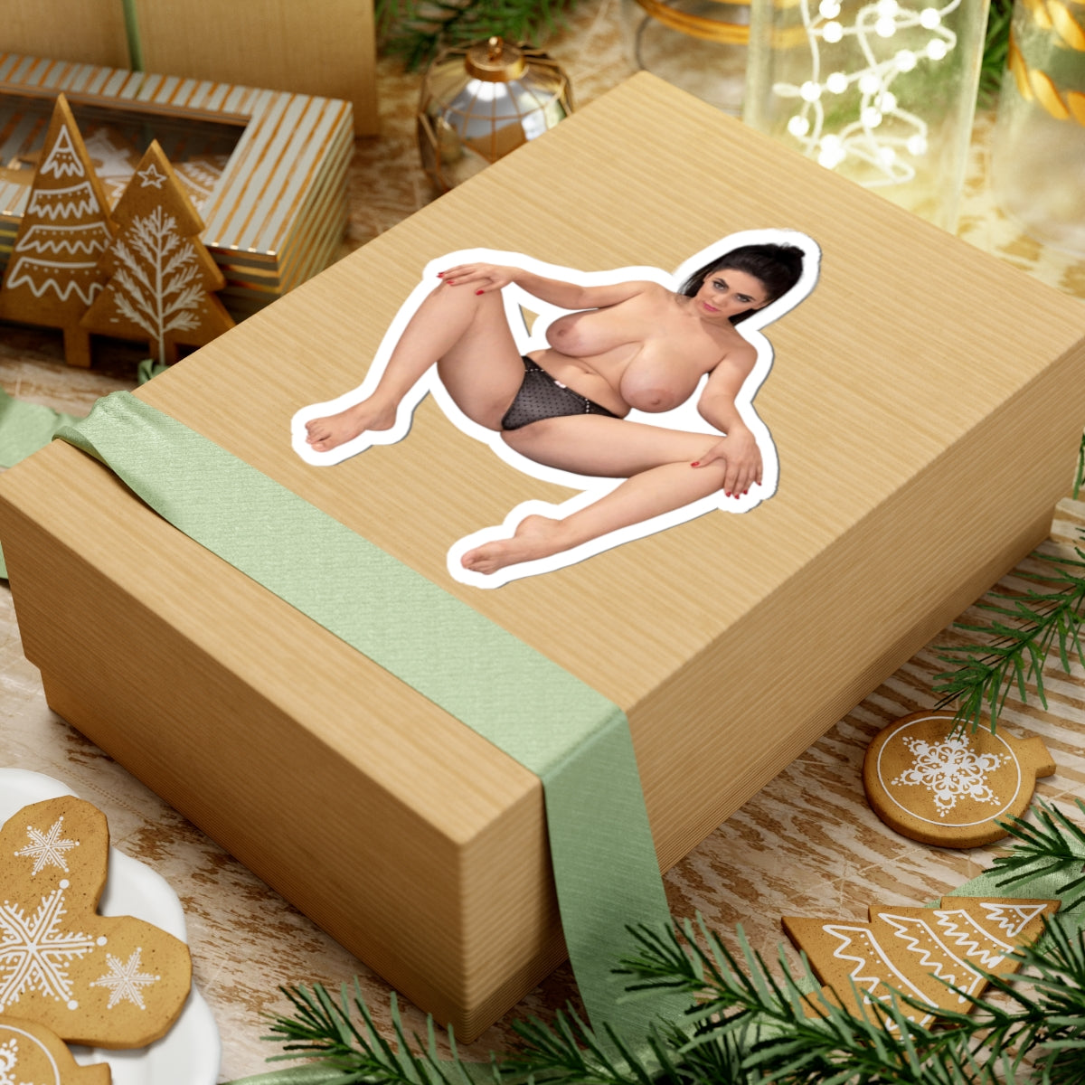 Big Tits Women Sticker