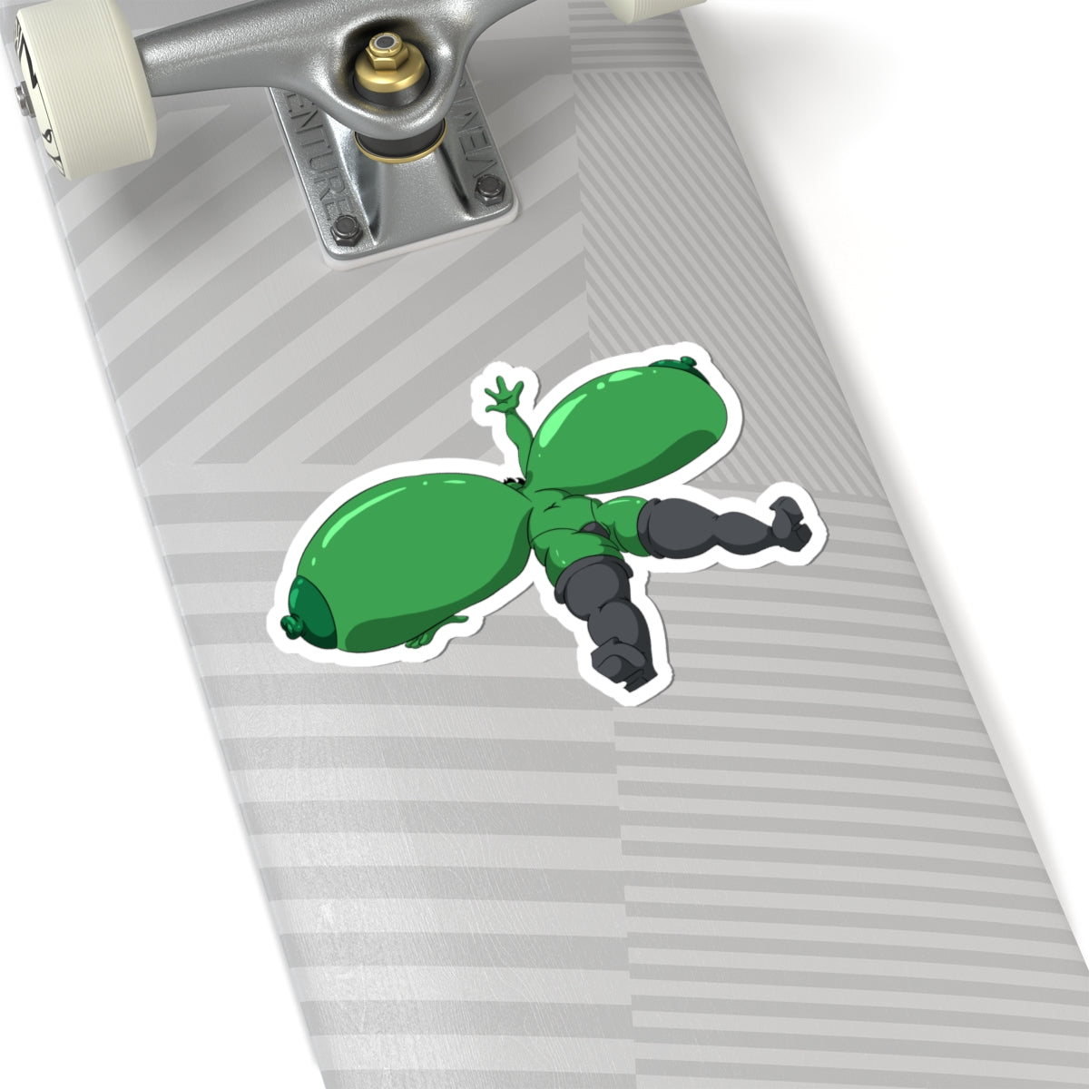 Big Boobs Lewd Goblin Waifu Cartoon Sticker – NSFW Anime Art Vinyl