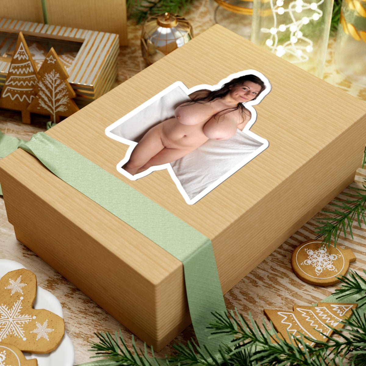 Samanta Lily Sticker Big Tits Sexy Girl Stickers