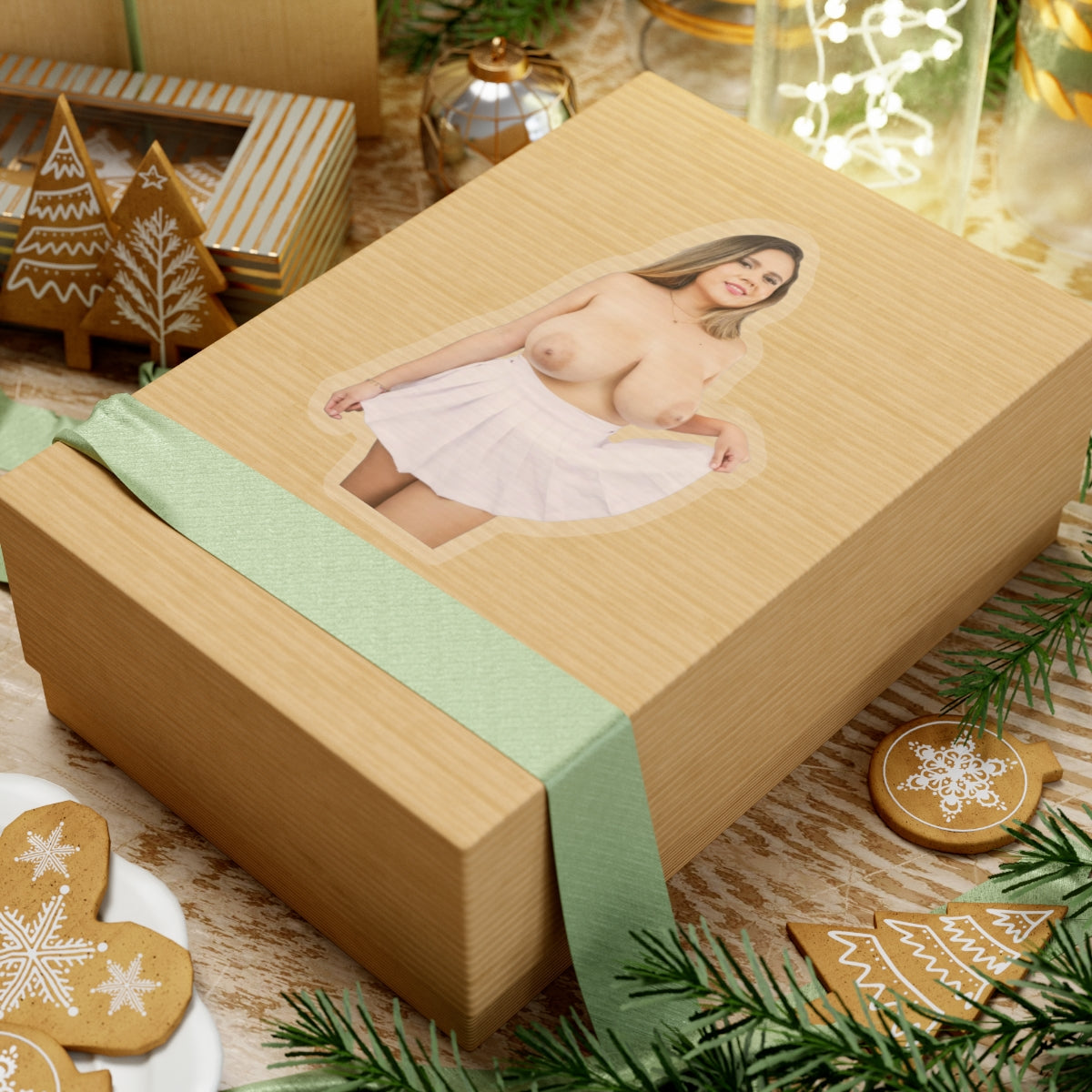 Big Tits Model Stickers