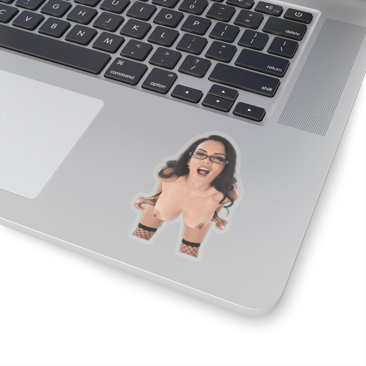 Naked Sexy Girl Sticker Pinup Model Decal – Nude Adult Vinyl Sticker, Retro Glamour Gift for Him