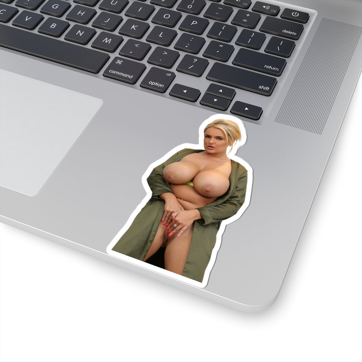 Big Tits Blond Girl Sticker Stickers For Him