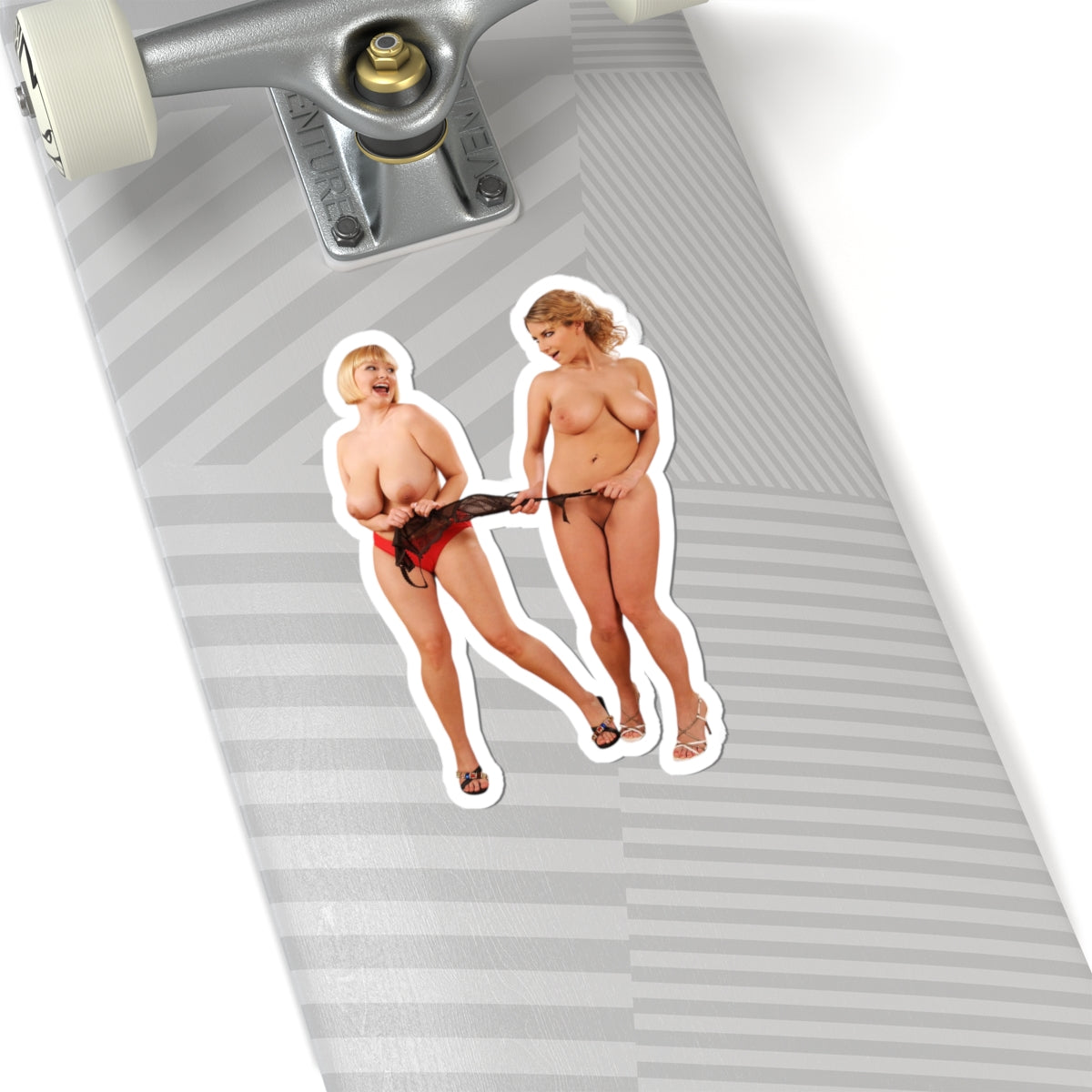 Sexy Big Bust Women Stickers Curvy Girl Vinyl Decal
