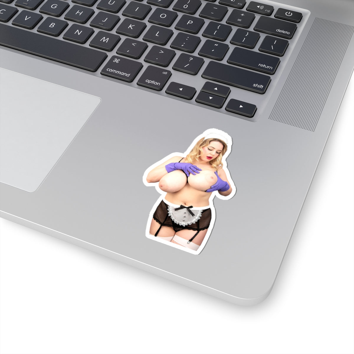 Big, Tits, Maid, Sticker, Sexy, Girl, Adult, Stickers,