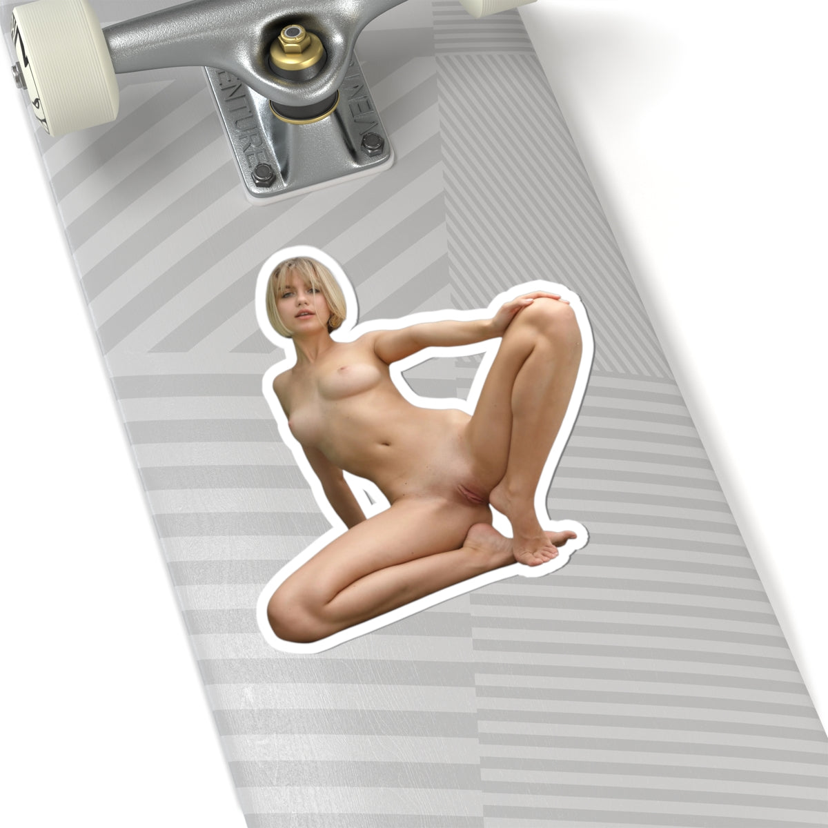 Naked Girl Vinyl Sticker Funny Adult Decal for Men