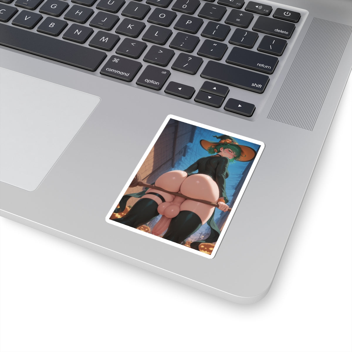 Futanari Girl Sticker Halloween Witch Stickers