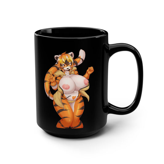 Furry Mug Cute Fury Mugs Mug for men Mug for guys Anime Girl Cartoon Tiger Adult Mature Erotic Funny 11oz 15oz White or Black M28D