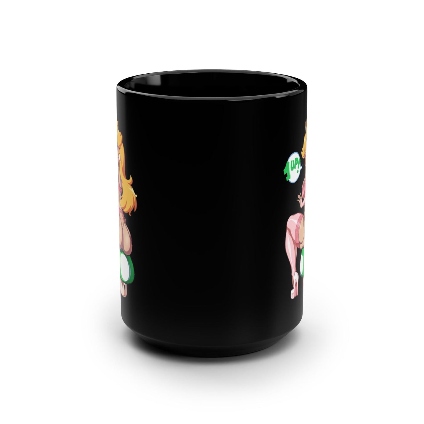 AAA Video Game Princess Mug 15oz Funny Mugs Cute Girl Cartoon Anime Manga Anime hentai coffee mug Cute anime mug