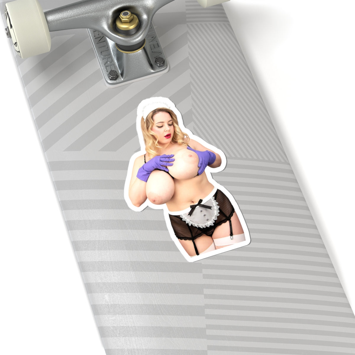 Big, Tits, Maid, Sticker, Sexy, Girl, Adult, Stickers,