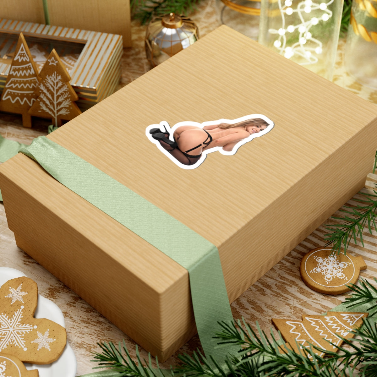 Pretty Girl Sticker Naked Women Stickers Cute Model