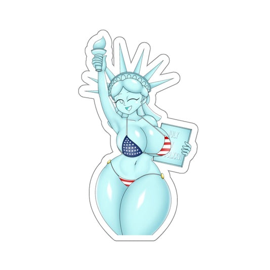 Statue of Liberty Sticker Funny Stickers Cartoon Anime Manga Drawing Cute Kawaii New York City E306