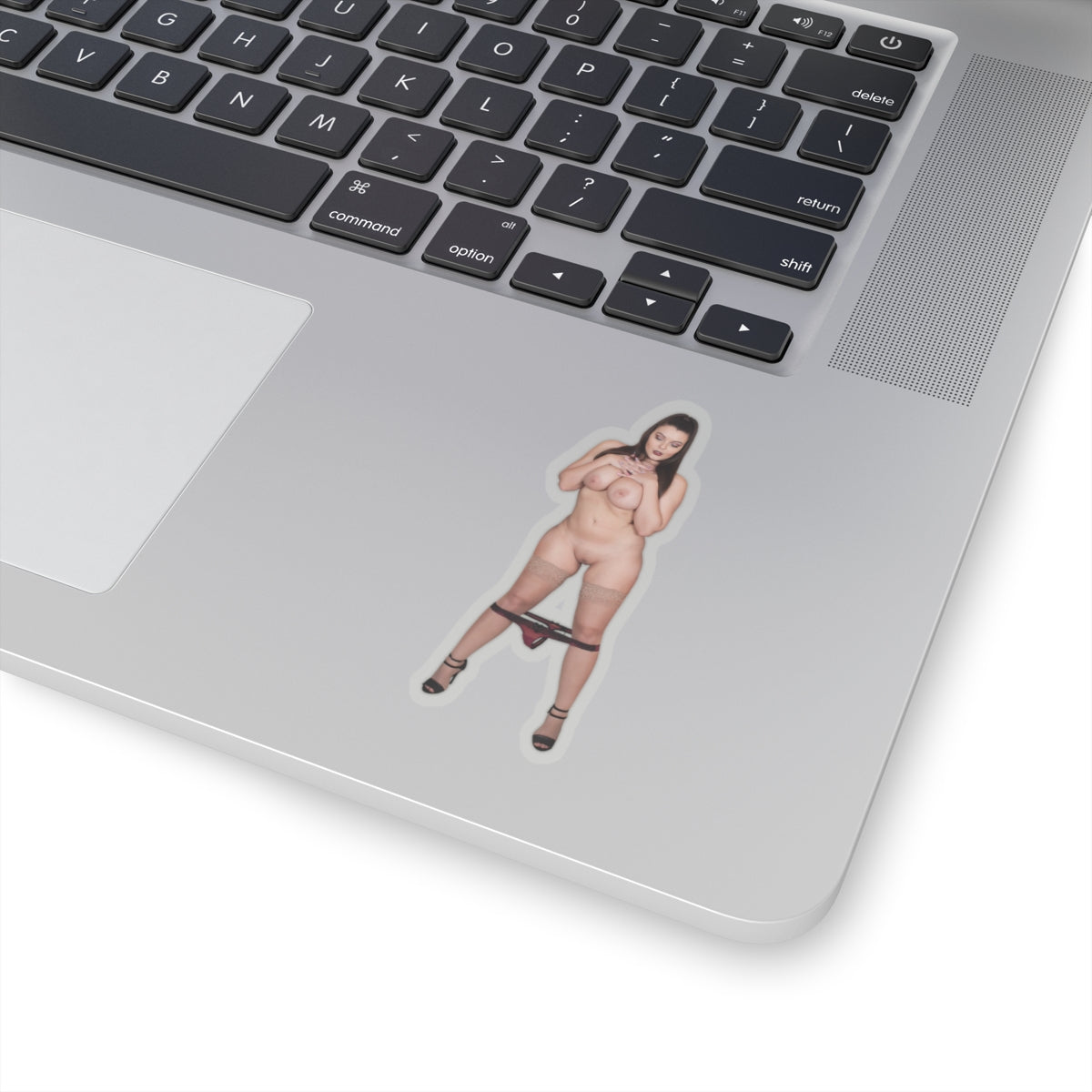 Hot Curvy Nude Woman – Adult Vinyl Sticker