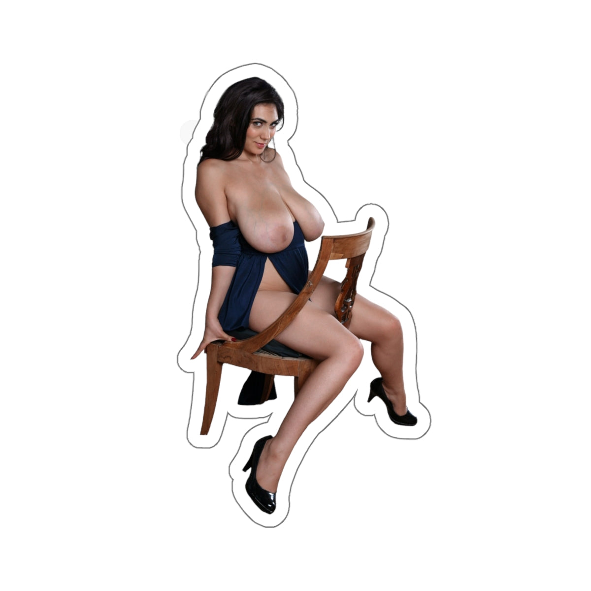 sexy girl sticker,stickers,boobs stickers,tits stickers,vintage girl,retro girl,vintage stickers,retro stickers,classic stickers,E829