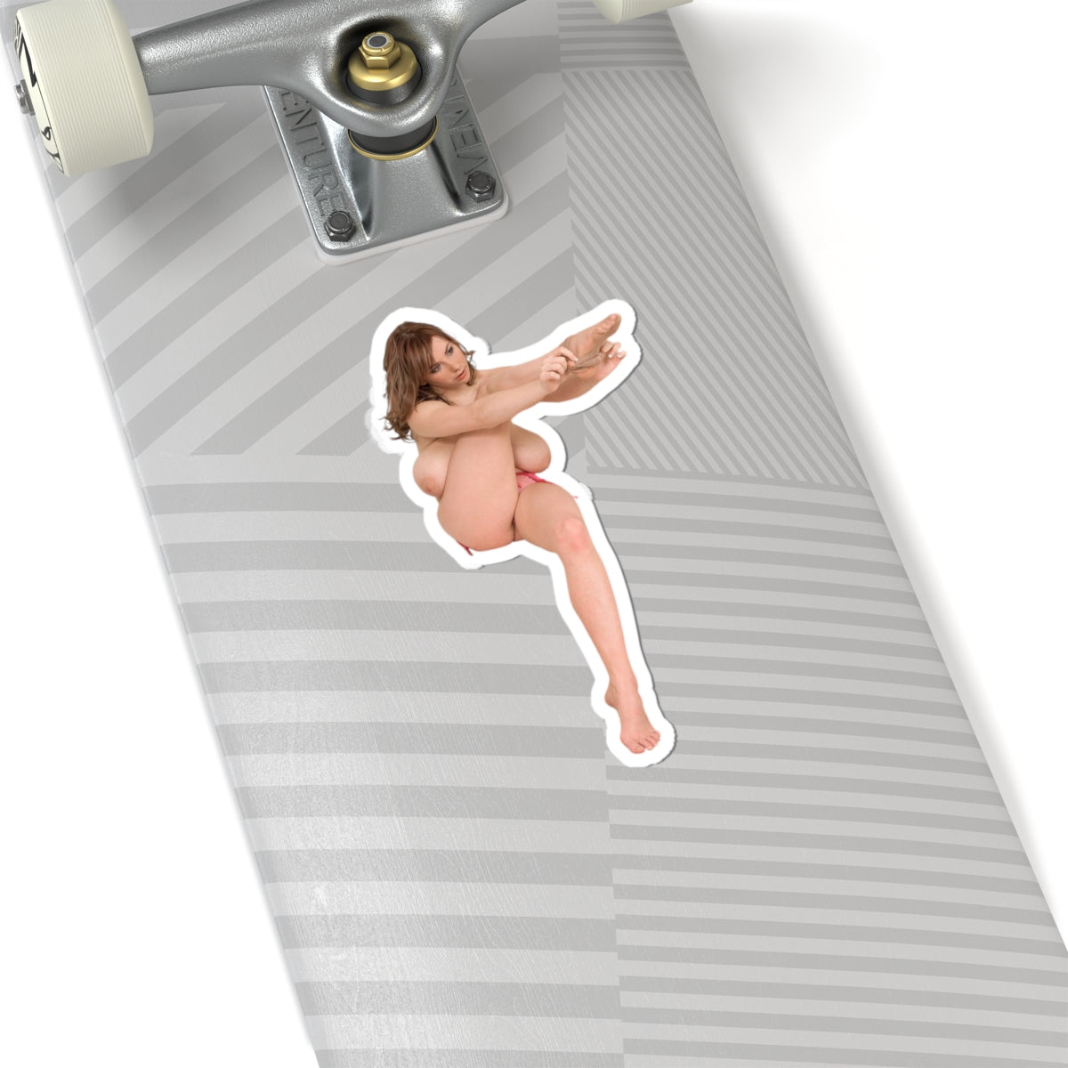 Sexy Naked Girl Sticker Nude Pinup Model Big Boobs Adult Vinyl Decal