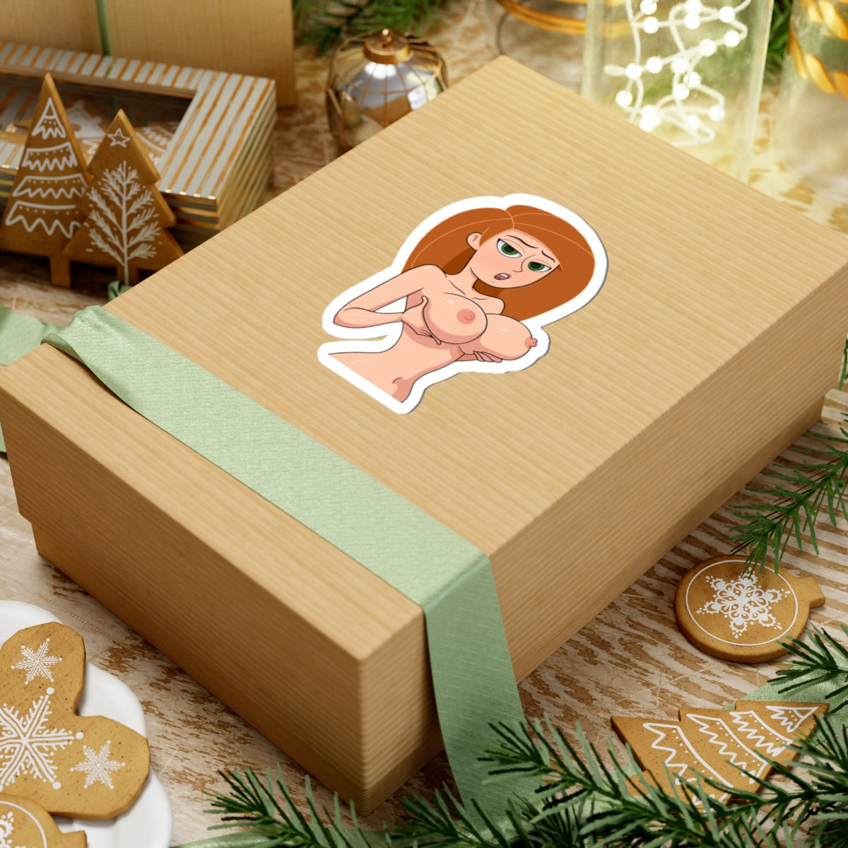 Cartoon Girl Sticker Hentai Uncensored Stickers