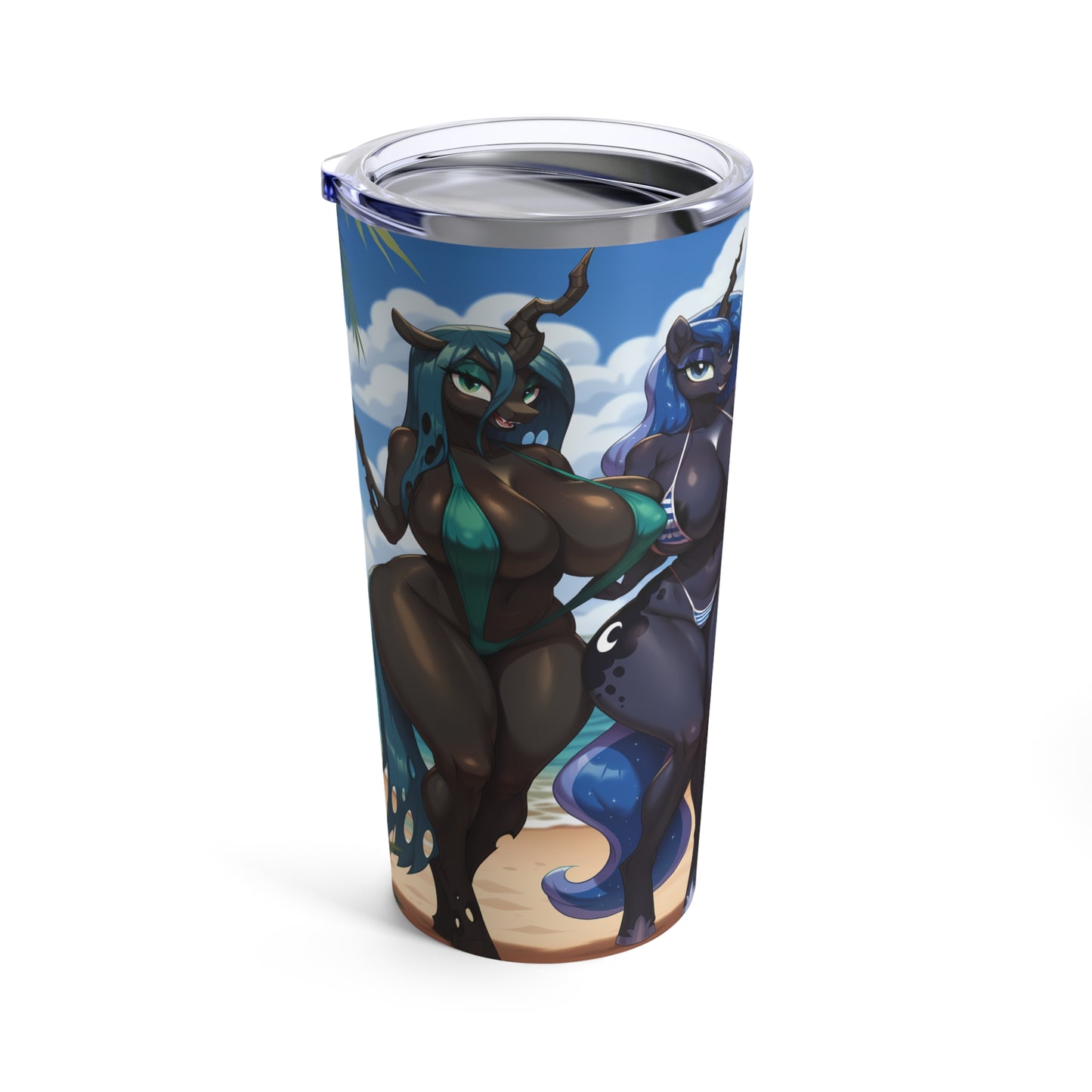 Pony Furry Tumbler 20oz Unicorn Horse Furry Cartoon Tumblers Anime Tumblers Coffee Mugs T25