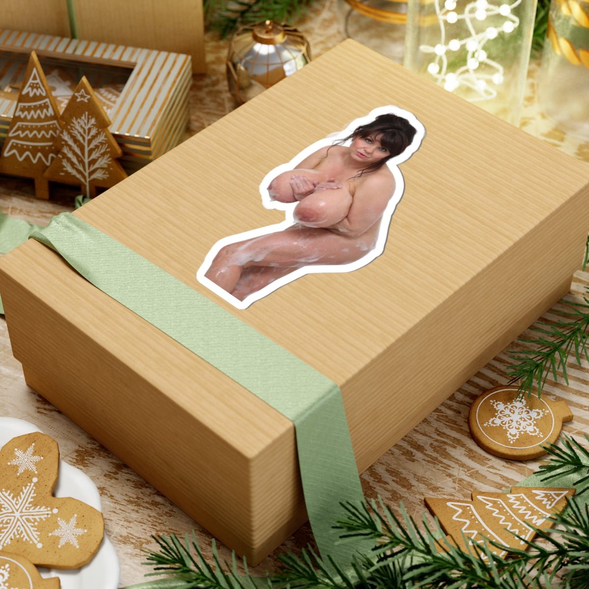 Milena Velba Nude Naked Sticker Big Boobs Tits Breast Girl Pinup Stickers
