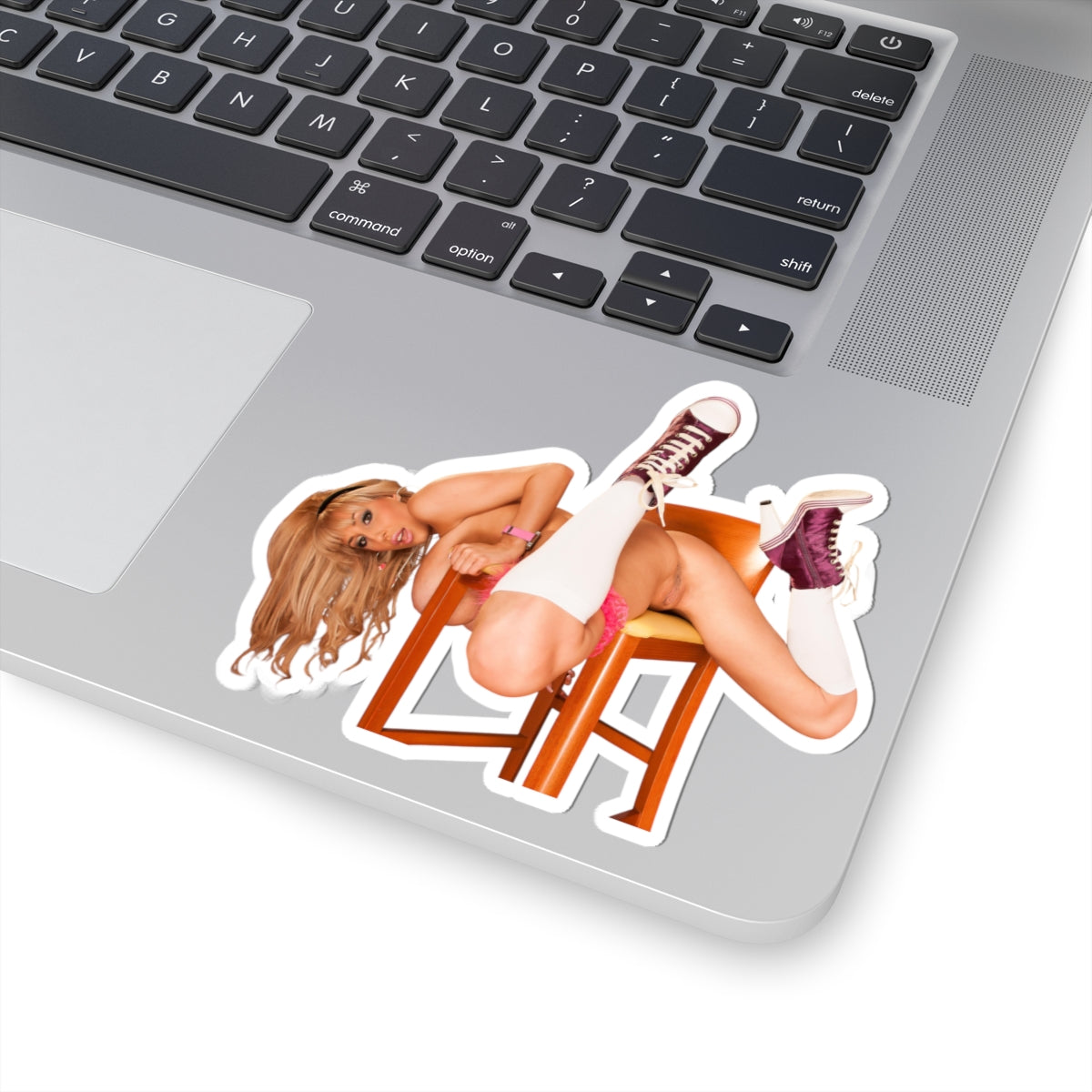 Big Tits Nude Girl Sticker Erotic Pinup Stickers