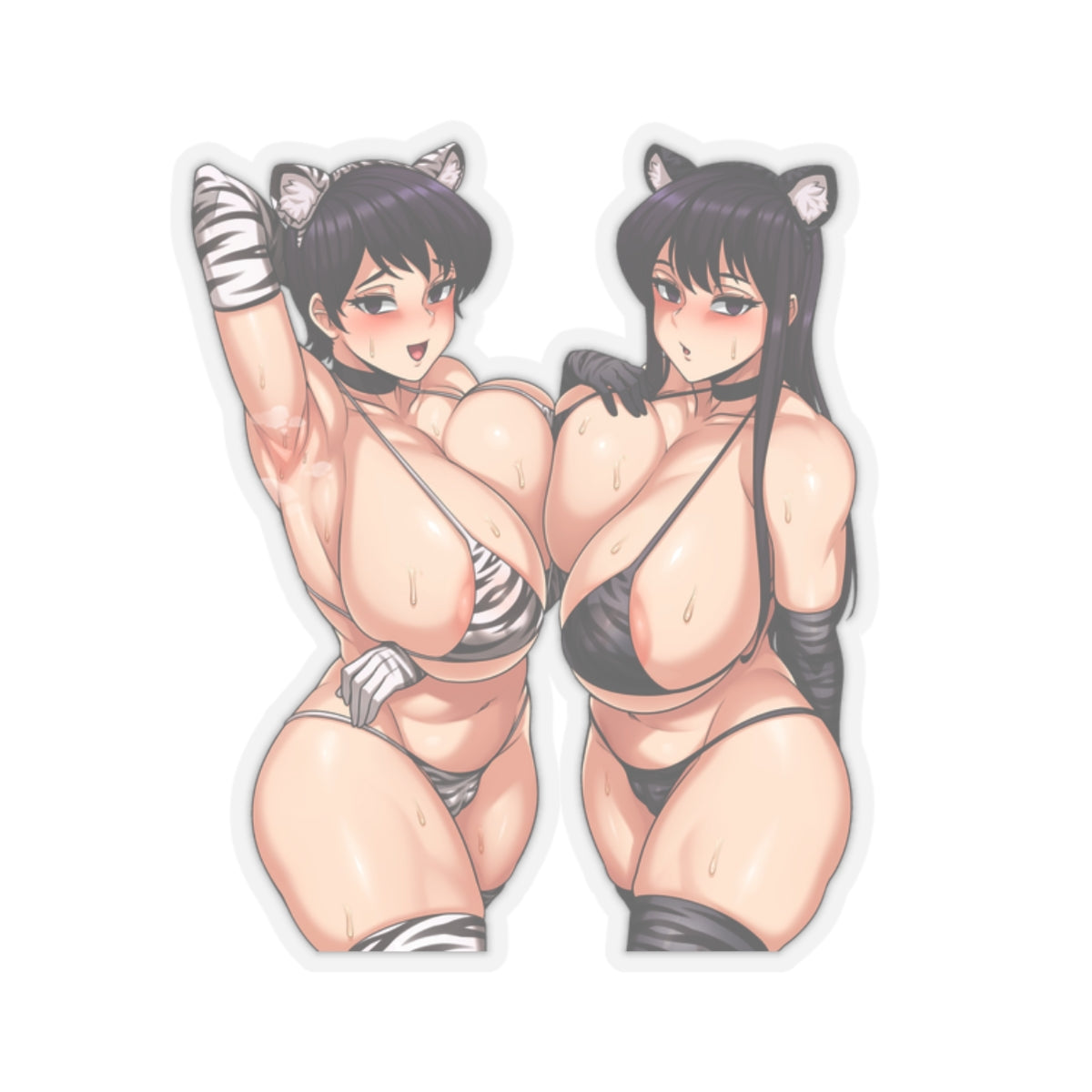 Sexy Anime Girls Sticker anime girl anime sticker anime stickers lewd anime lewd anime sticker lewd anime stickers manga manga stickers E746