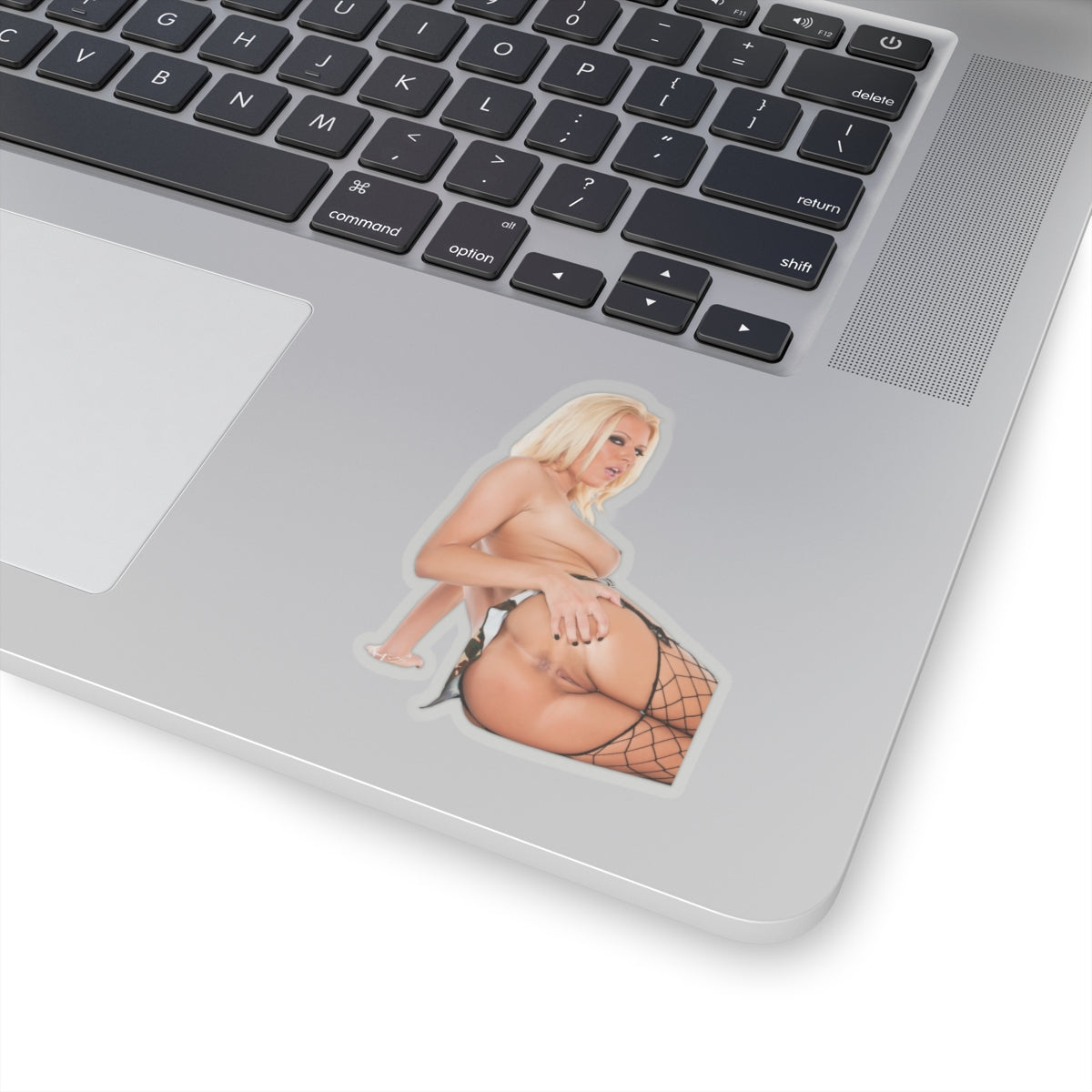 Sexy Blond Girl Erotic Sticker