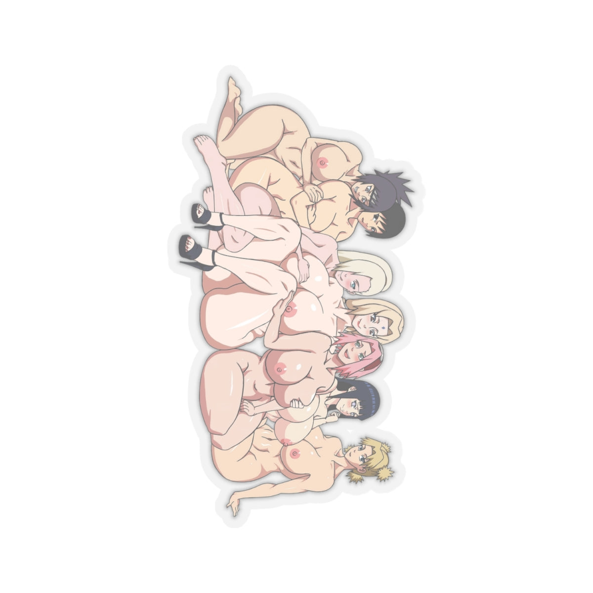 Top Popular Female Anime Characters Sticker Anime Girls Stickers Naked Women Lewd Ecchi Uncensored Hentai Stickers E643