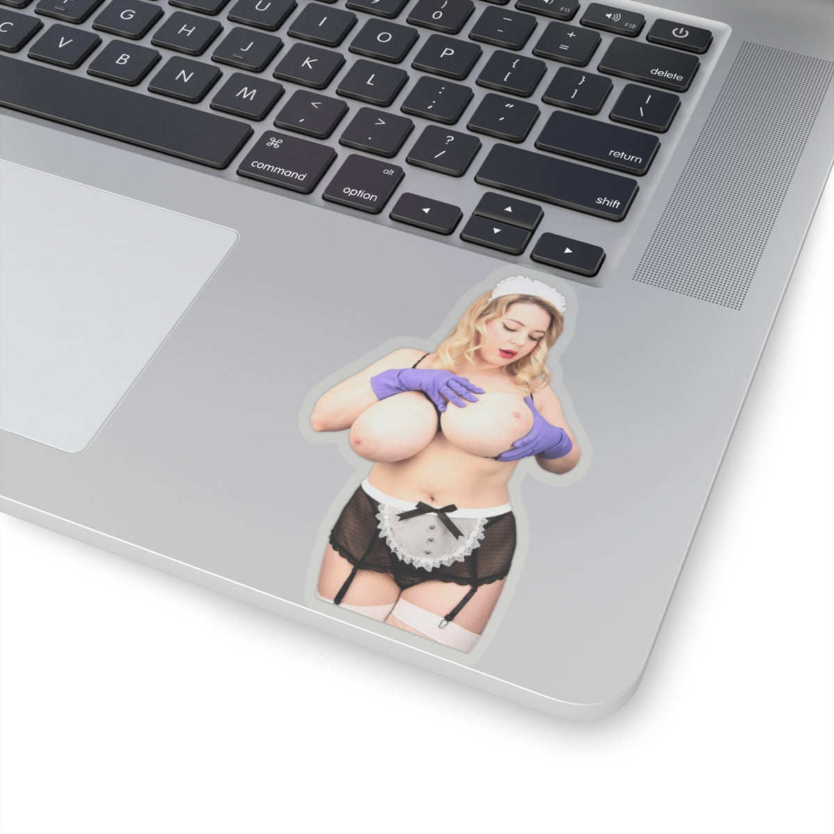 Big, Tits, Maid, Sticker, Sexy, Girl, Adult, Stickers,