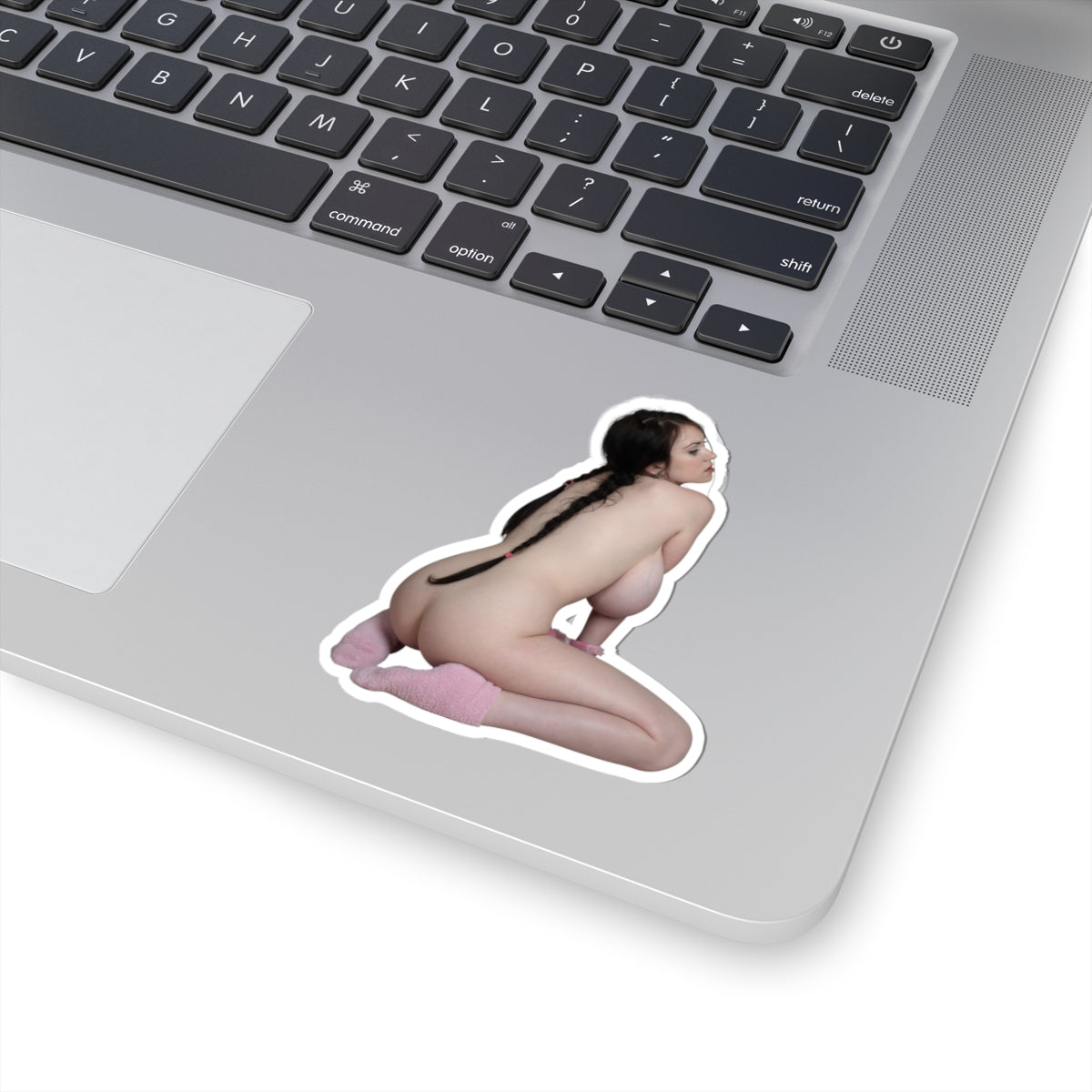 Curvy Girl Stylish Sexy Model Girl Sticker Decorative Decal