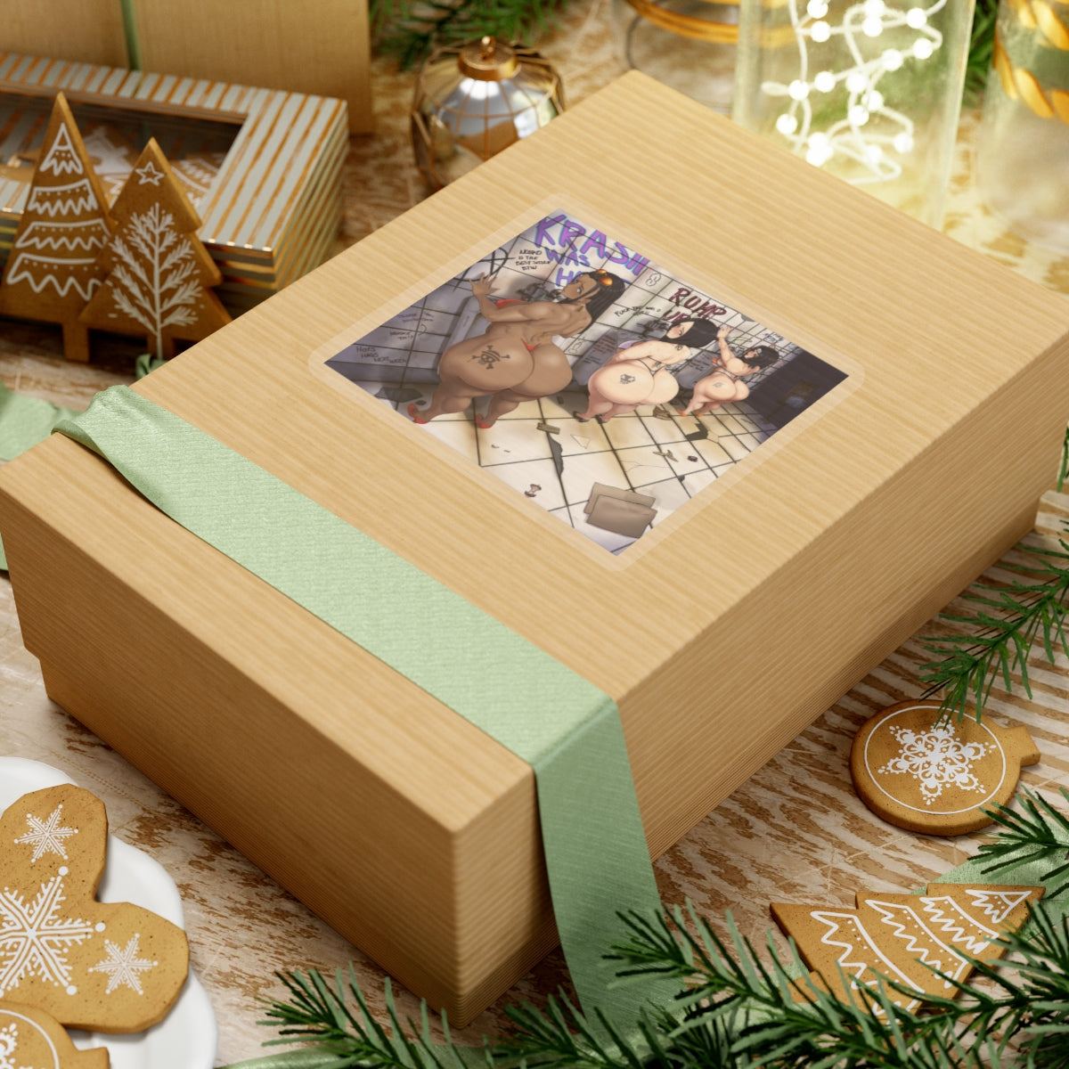 Anime Girls Sticker Big Boobs Manga Girl Decals