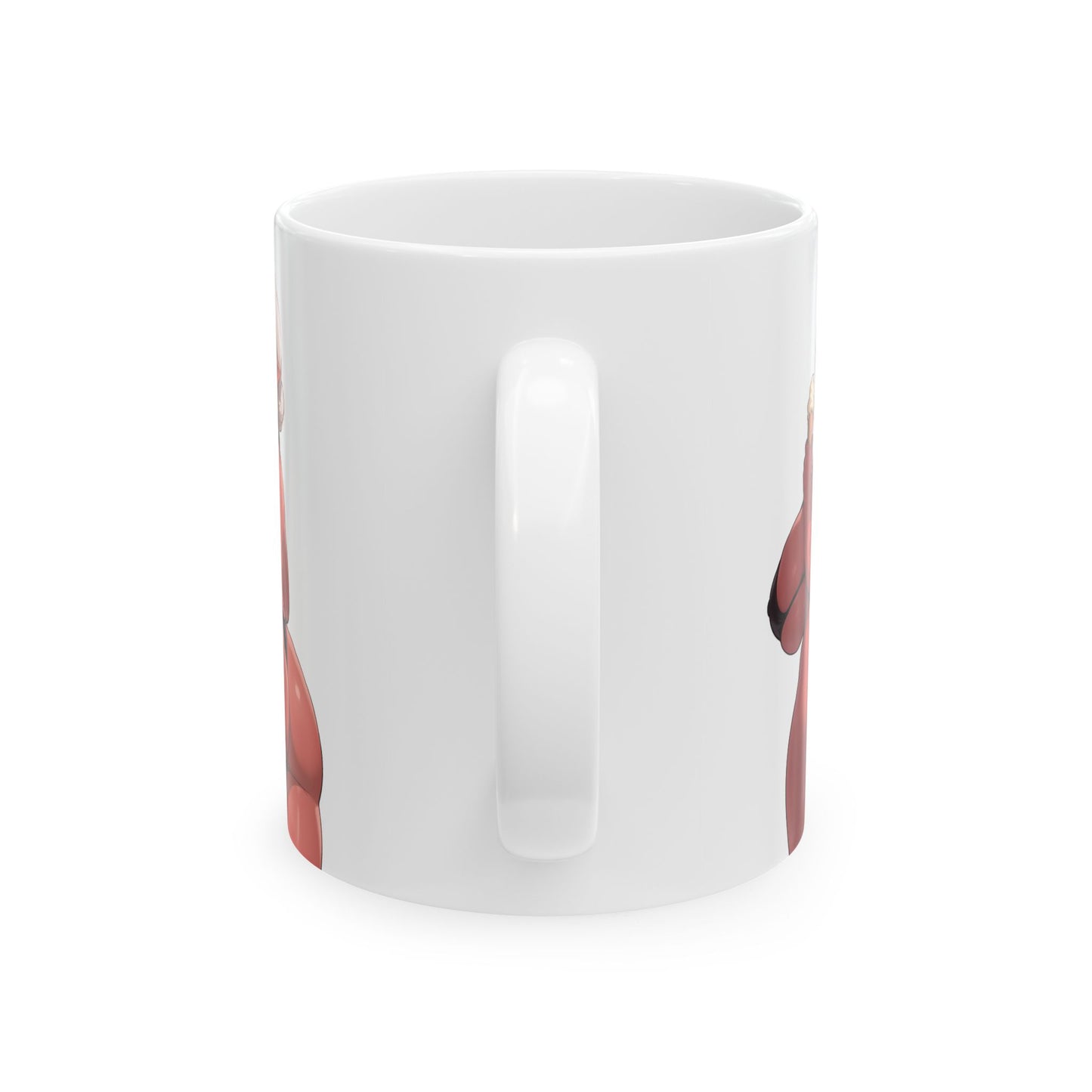 Cute Anime Demon Mug – Big Booty Ass Cartoon Mugs – Red Manga Girl Hentaii Coffee Cup – 11oz or 15oz White and Black Option M223A