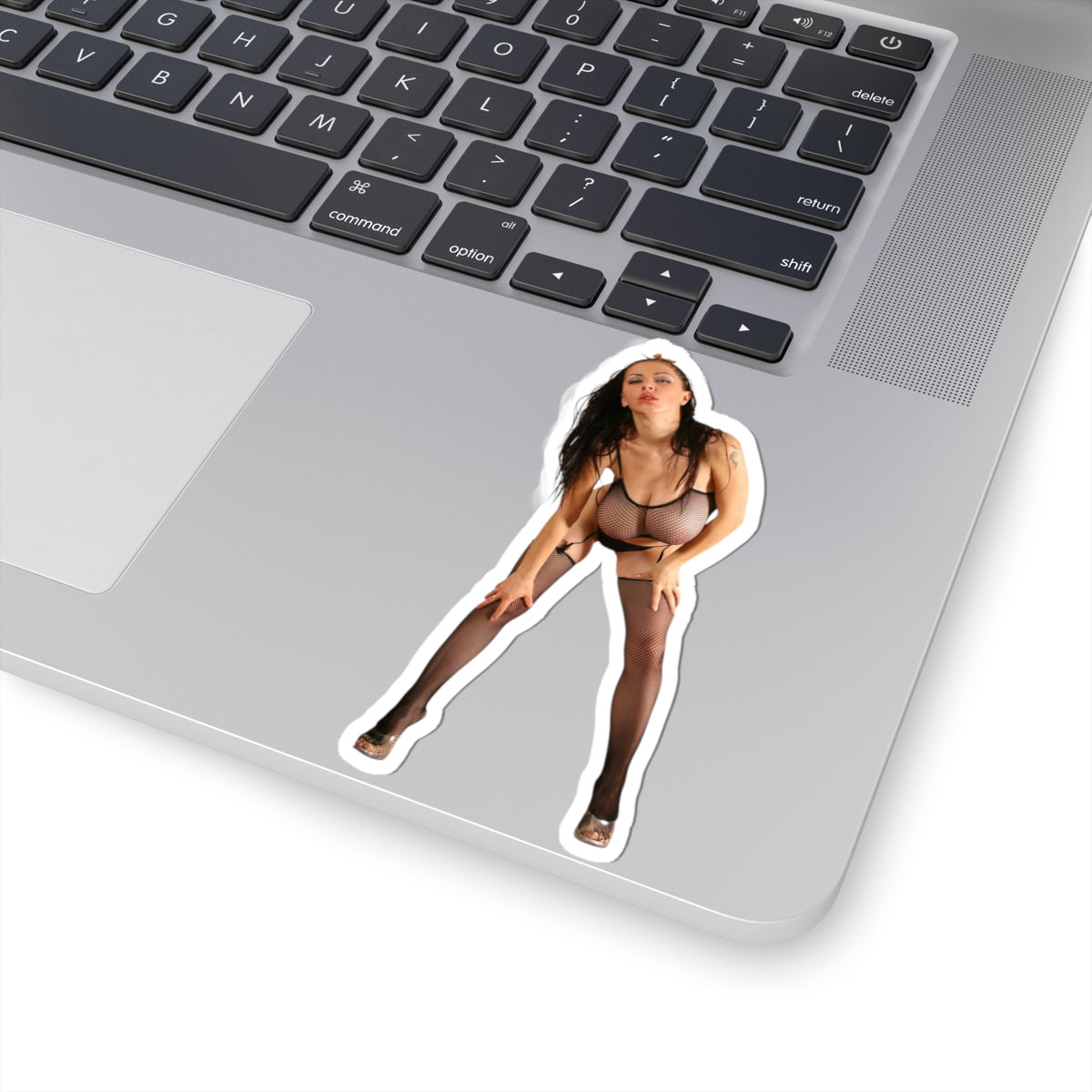 Mature Sexy Woman Sticker Big Boobs Pinup Style Adult Decal