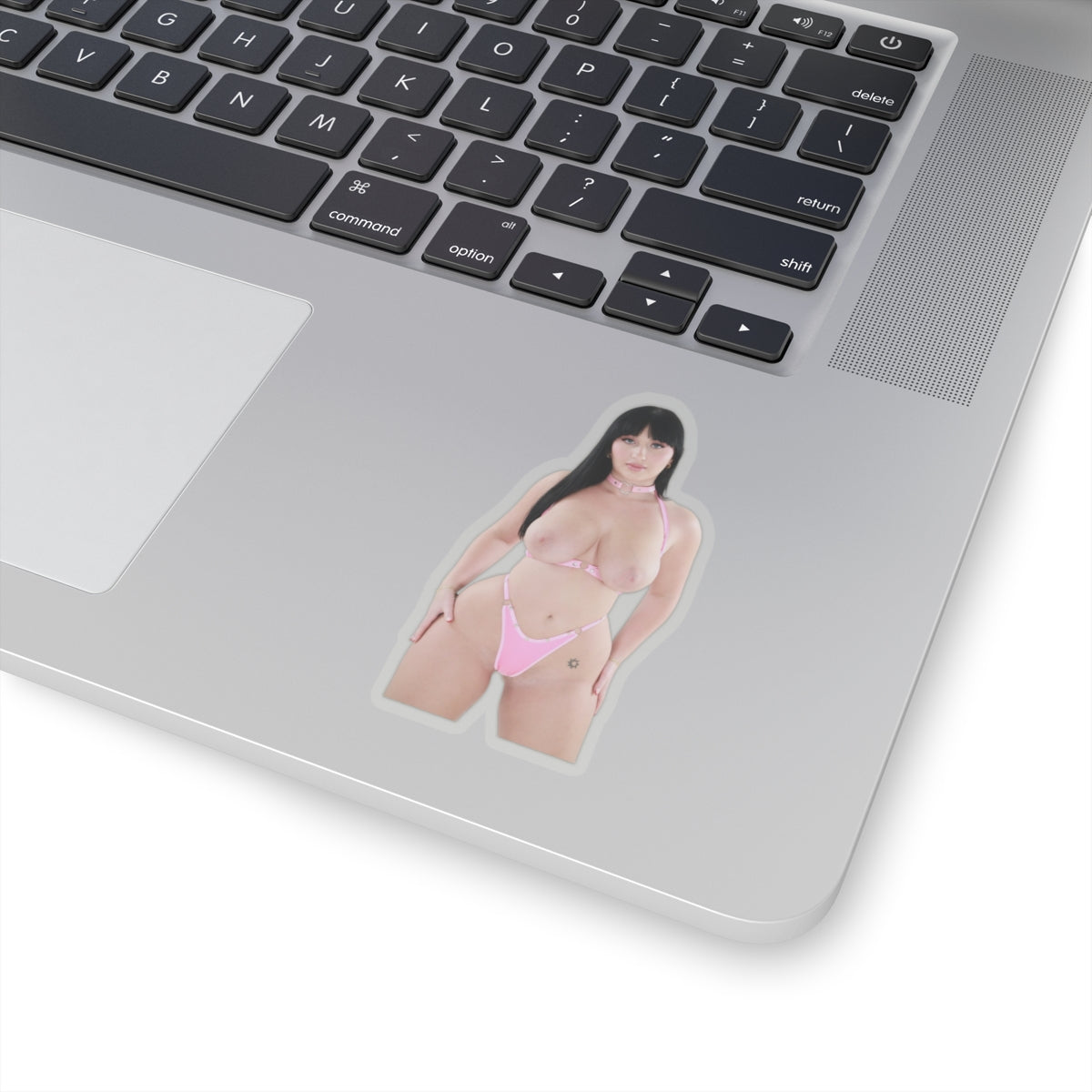 Classic Pinup Girl Sticker Sexy Nude Woman Large Bust Adult Vinyl Decal
