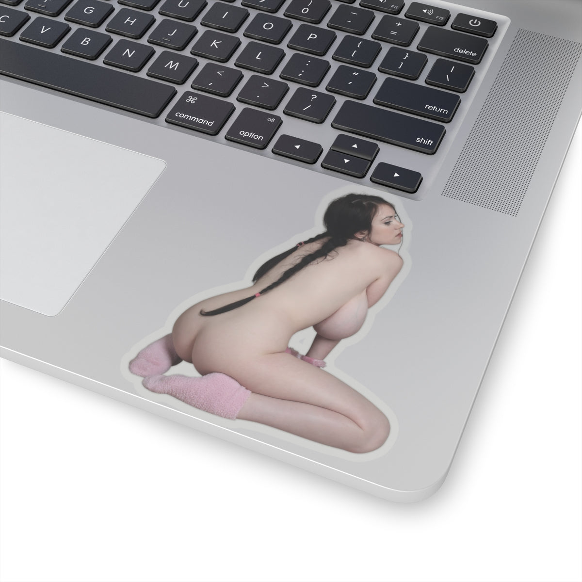 Curvy Girl Stylish Sexy Model Girl Sticker Decorative Decal