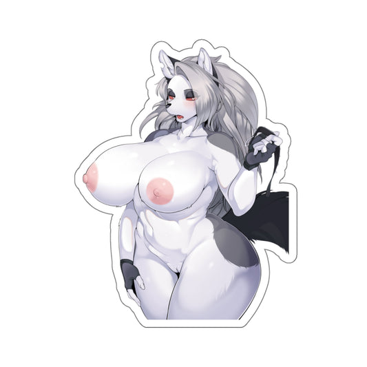 Lona Sticker Funny Uncensored Hentai Stickers Wolf Furry Vinyl Large Huge Stickers 4 Sizes White or Transparent E555