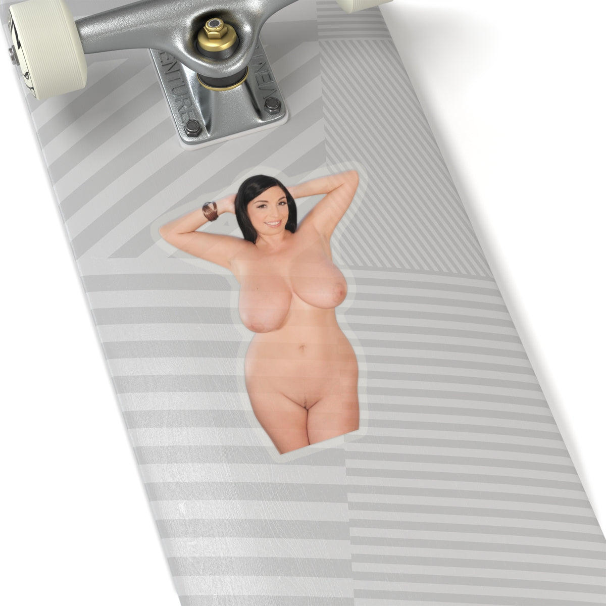 Busty Pinup Model Vinyl Sticker Adult Decal Sexy Woman Design