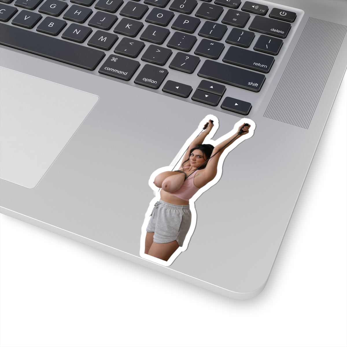 sexy gym girl stickers