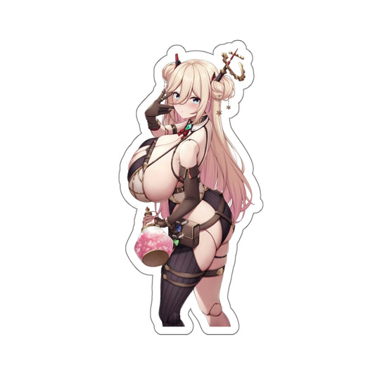 Cute Anime Girl Sticker Beauty Kawaii Manga Women Lewd Anime Stickers Ecchi Anime Sticker E920