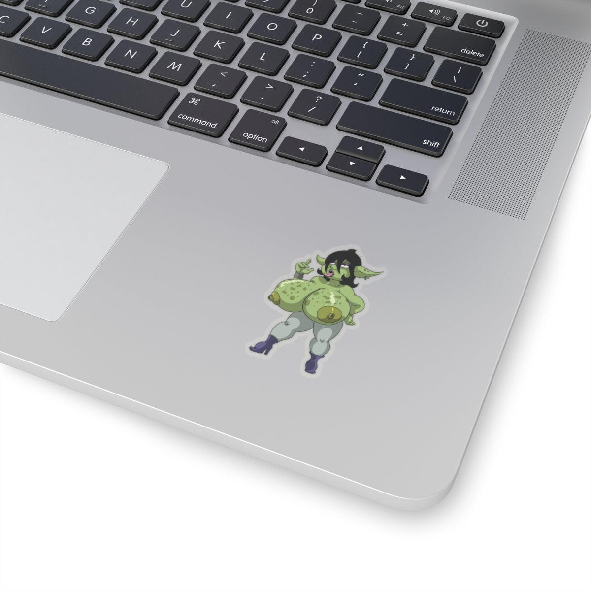 Ecchi Goblin Girl Naked Anime Sticker – NSFW Otaku Art