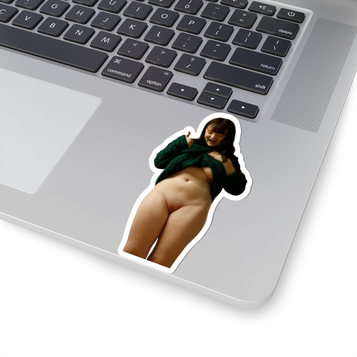 Cute Sexy Girl Naked Sticker Funny Parody Stickers